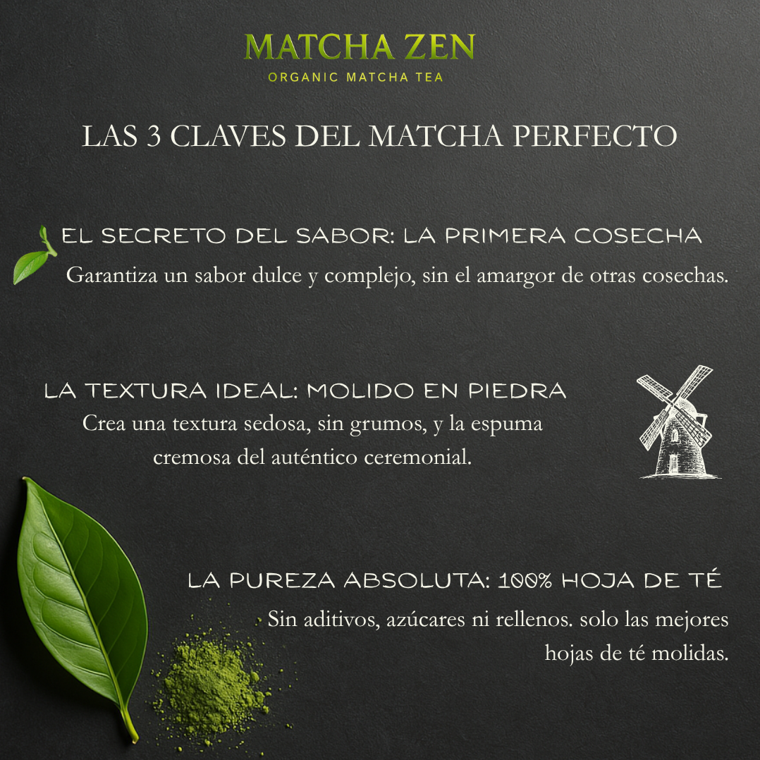 Pack 2x Té Matcha Ceremonial Ecológico 100g | Matcha Zen