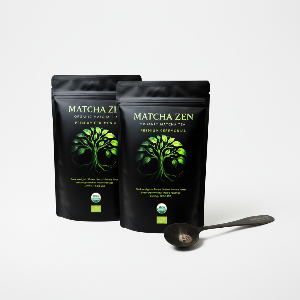Pack 2x Té Matcha Ceremonial Ecológico 100g con Dto.5% + Cuchara